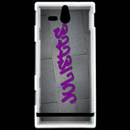 Coque Sony Xperia U Juliette Tag
