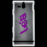 Coque Sony Xperia U Léa Tag