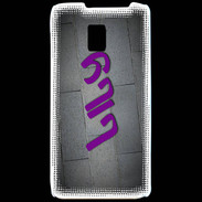 Coque LG P990 Lily Tag