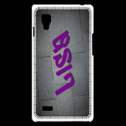Coque LG Optimus L9 Lisa Tag