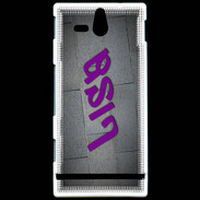 Coque Sony Xperia U Lisa Tag
