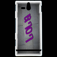 Coque Sony Xperia U Lola Tag