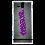 Coque Sony Xperia U Marie Tag