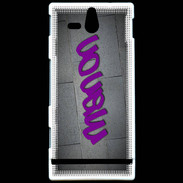 Coque Sony Xperia U Manon Tag