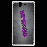 Coque Sony Xperia Z Mathilde Tag