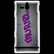 Coque Sony Xperia U Murielle