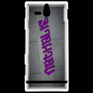 Coque Sony Xperia U Nathalie Tag