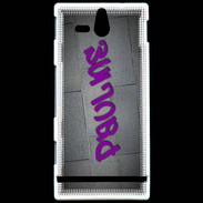 Coque Sony Xperia U Pauline Tag