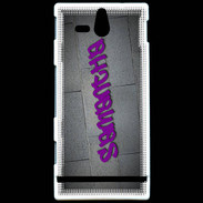 Coque Sony Xperia U Samantha Tag