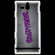 Coque Sony Xperia U Stéphanie Tag