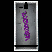 Coque Sony Xperia U Véronique Tag