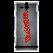 Coque Sony Xperia U Clément Tag