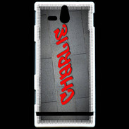 Coque Sony Xperia U Charlie Tag