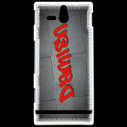 Coque Sony Xperia U Damien Tag