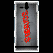 Coque Sony Xperia U Fabrice Tag