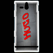 Coque Sony Xperia U Hugo Tag
