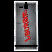 Coque Sony Xperia U Laurent Tag