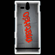 Coque Sony Xperia U Mathéo Tag