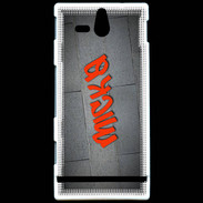 Coque Sony Xperia U Micka Tag