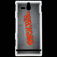 Coque Sony Xperia U Mickaël Tag