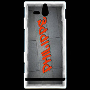 Coque Sony Xperia U Philippe Tag