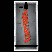 Coque Sony Xperia U Raphaël Tag
