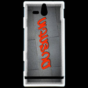 Coque Sony Xperia U Quentin Tag