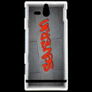 Coque Sony Xperia U Séverin Tag