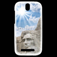 Coque HTC One SV Monument USA Roosevelt et Lincoln