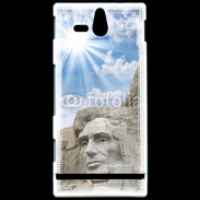 Coque Sony Xperia U Monument USA Roosevelt et Lincoln