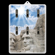 Porte clés Monument USA Roosevelt et Lincoln