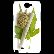 Coque Samsung Galaxy Note 2 Feuille de cannabis 5