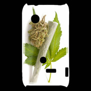 Coque Sony Xperia Typo Feuille de cannabis 5