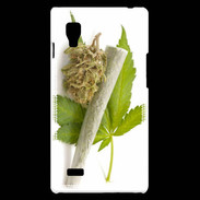 Coque LG Optimus L9 Feuille de cannabis 5