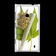 Coque Nokia Lumia 520 Feuille de cannabis 5