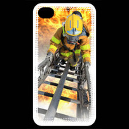 Coque iPhone 4 / iPhone 4S Pompier soldat du feu 5