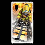 Coque LG Optimus L9 Pompier soldat du feu 5