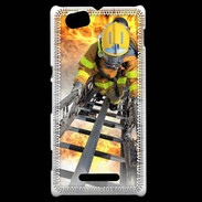 Coque Sony Xperia M Pompier soldat du feu 5