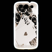 Coque Samsung Galaxy S3 Vintage Poker