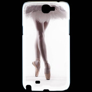 Coque Samsung Galaxy Note 2 Ballet chausson danse classique