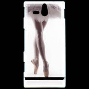 Coque Sony Xperia U Ballet chausson danse classique