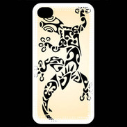 Coque iPhone 4 / iPhone 4S Salamandre tribal