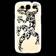 Coque Samsung Galaxy S3 Salamandre tribal
