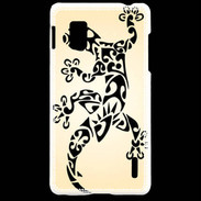 Coque LG Optimus G Salamandre tribal