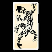 Coque LG Optimus L9 Salamandre tribal