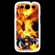 Coque Samsung Galaxy S3 Pompier soldat du feu