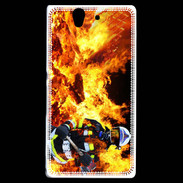 Coque Sony Xperia Z Pompier soldat du feu