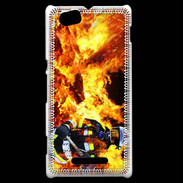 Coque Sony Xperia M Pompier soldat du feu