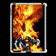 Coque iPad 2/3 Pompier soldat du feu