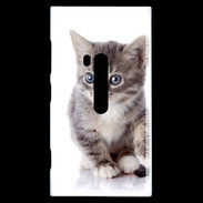 Coque Nokia Lumia 920 chaton gris 4